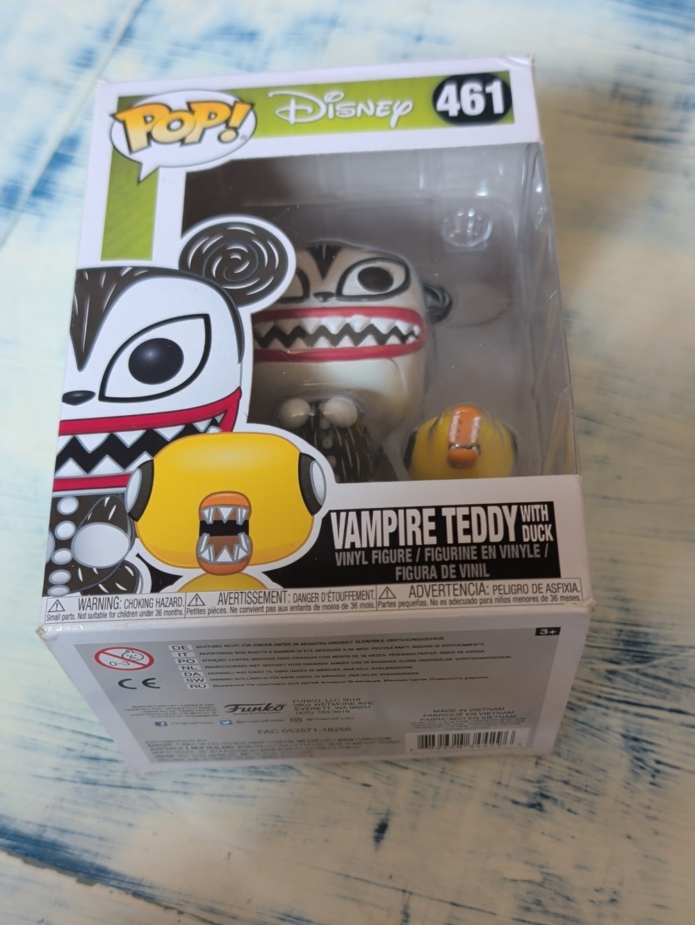 Funko Disney Vampire Teddy with Duck 461